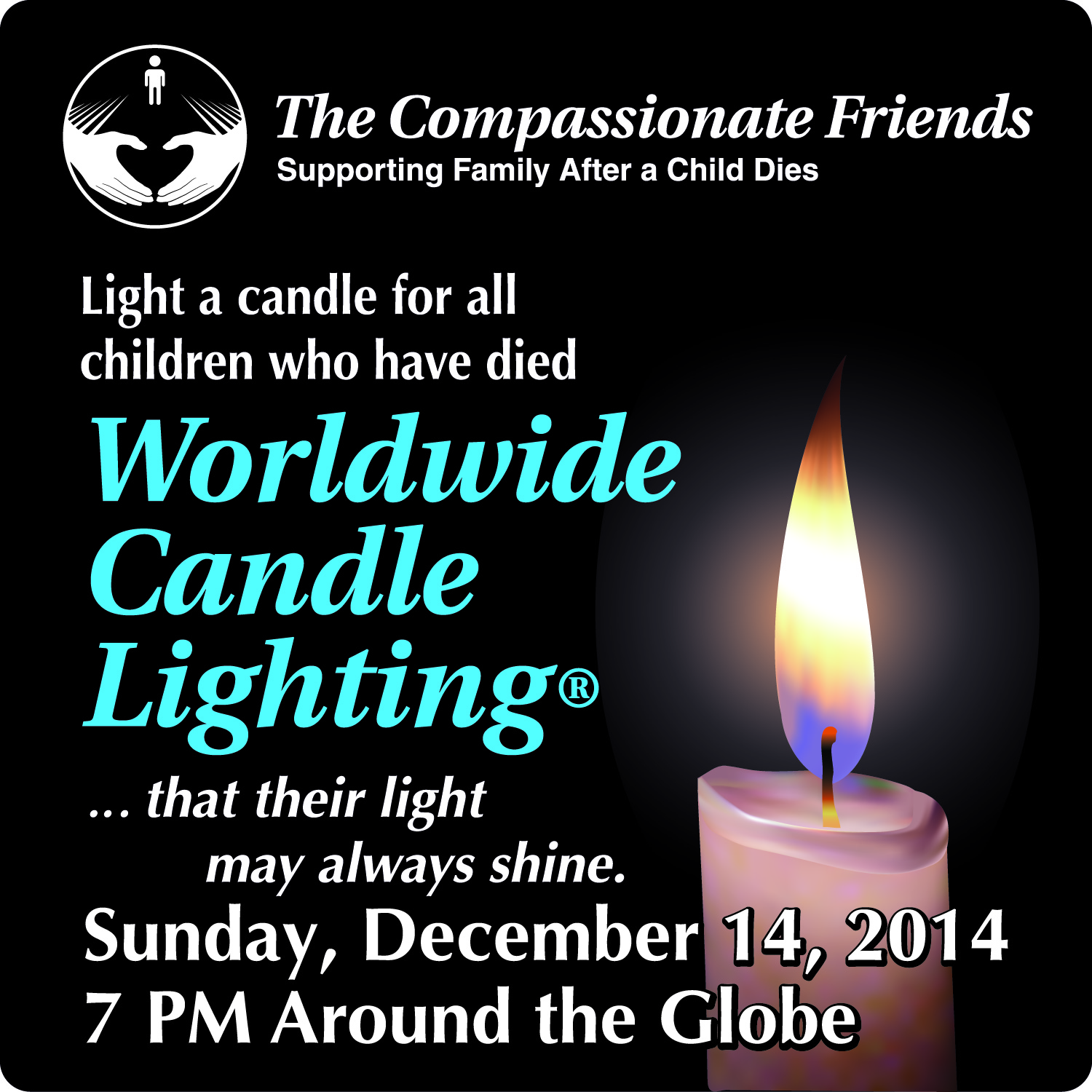 TCF 2014 Candle